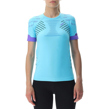 UYN ULTRA1 RUNNING Women's Short-Sleeved T-Shirt Turquoise 2023 0